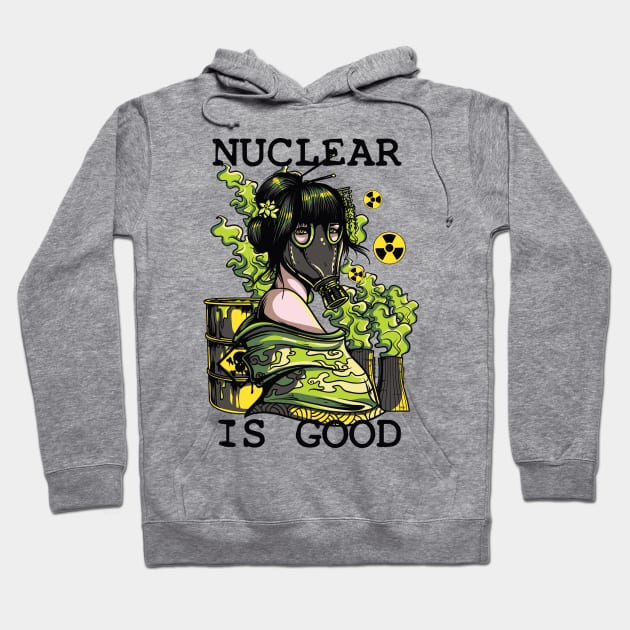 nuclear pollution Hoodie by positivedesigners